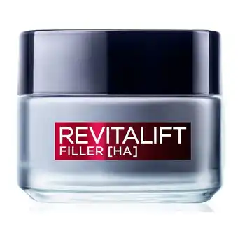 Douglas L’oréal paris revitalift filler dagcrème verouderende huid, gecombineerde huid, normale huid, gevoelige huid aanbieding