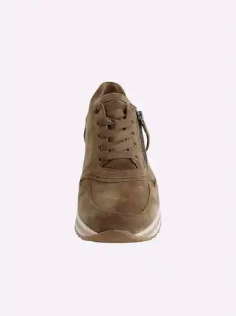 Heine Sneaker in camel van gabor aanbieding