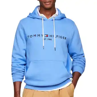 Plutosport Tommy hilfiger logo hoodie heren aanbieding