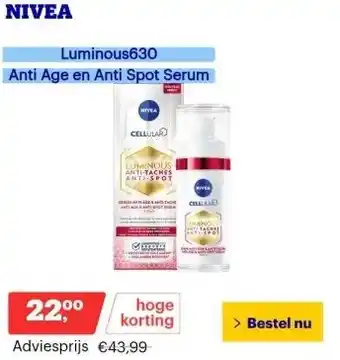 Bol.com Nivea aanbieding