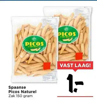 Vomar Voordeelmarkt Spaanse Picos Naturel 150 ml aanbieding