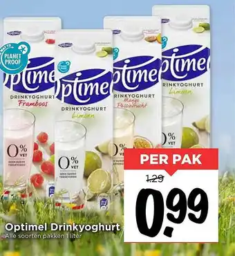 Vomar Voordeelmarkt Optimel Drinkyoghurt aanbieding