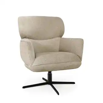 Woonboulevard Poortvliet Feelings draaifauteuil lavita grijs wit aanbieding