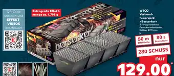 Kaufland DE WECO Verbundfeuerwerk Berserker aanbieding