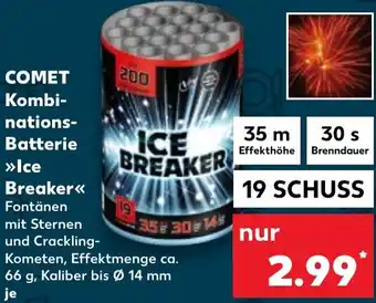 Kaufland DE COMET Kombinations- Batterie ICEBREAKER aanbieding