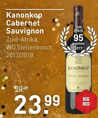 Gall & Gall Kanonkop Cabernet Sauvignon aanbieding