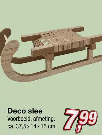 Kik Deco slee aanbieding