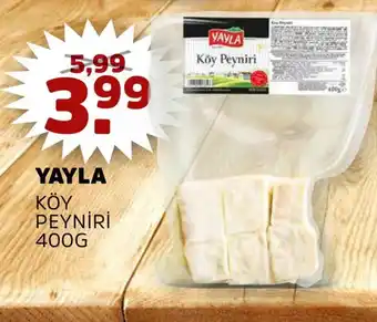 Sahan Supermarkten YAYLA KÖY PEYNİRİ 400G aanbieding