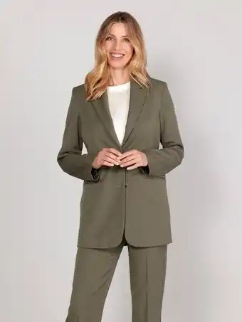 Klingel Blazer in klassiek model komplimente zachtgroen aanbieding