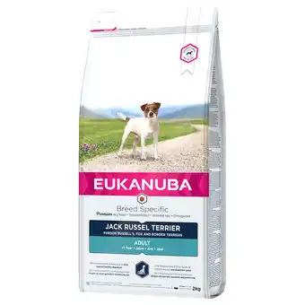 Zooplus 3x2kg jack russell terriër eukanuba breed specific hondenvoer aanbieding