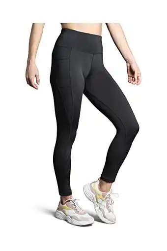 Amazon DANISH ENDURANCE Workout Leggings, voor Dames, Hoge Taille, met Zak aanbieding