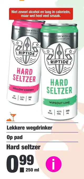 ALDI Raptide Hard Seltser 250ml aanbieding