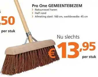 BMN Pro One Gemeentebezem aanbieding