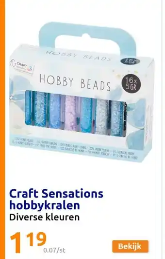 Action Craft Sensations hobbykralen Diverse kleuren aanbieding