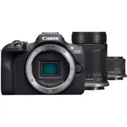 MediaMarkt Canon eos r100 + rf-s 18-45 55-210 aanbieding