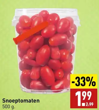 ALDI Snoeptomaten 500g aanbieding