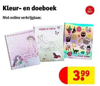 Kruidvat Kleur- en doeboek aanbieding