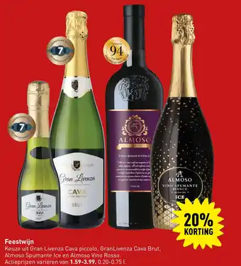 ALDI Feestwijn aanbieding