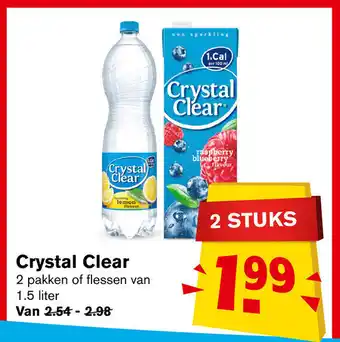 Hoogvliet Crystal Clear aanbieding