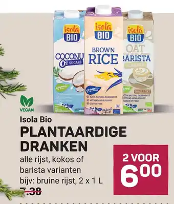 Ekoplaza Isola bio plantaardige dranken aanbieding