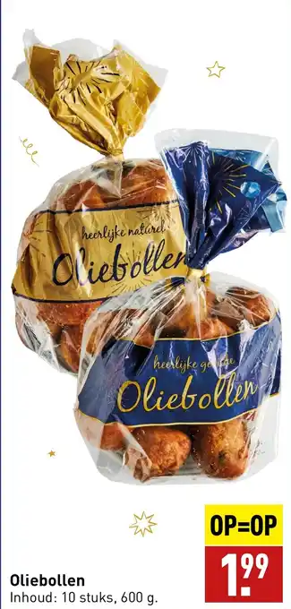 ALDI Oliebollen 600g aanbieding