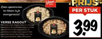 Vomar Voordeelmarkt Verse ragout aanbieding