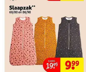 Kruidvat Slaapzak aanbieding