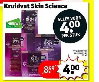 Kruidvat Kruidvat Skin Science 50 ml aanbieding