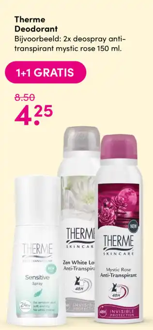 DA Therme Deodorant aanbieding