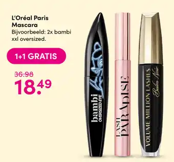 DA L'Oreal Paris Mascara aanbieding