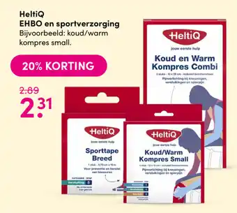 DA HeltiQ Ehbo en sportverzorging aanbieding