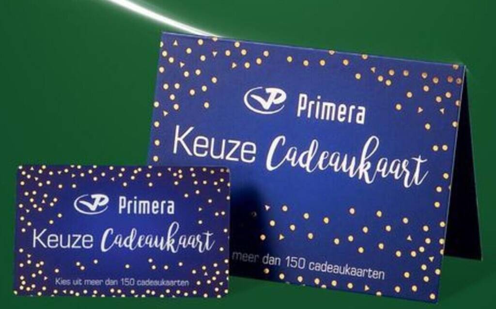 Primera Keuze Cadeaukaart aanbieding bij Primera