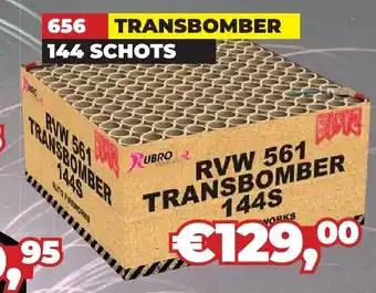 Vuurwerkhal.nl TRANSBOMBER aanbieding