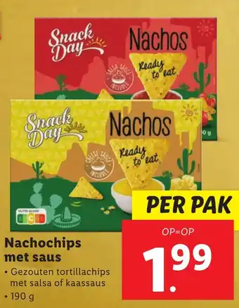 Lidl Nachochips aanbieding