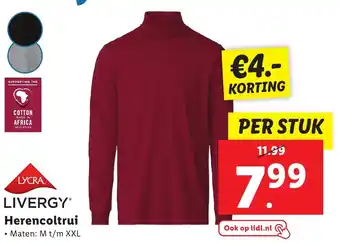 Lidl Herencoltrui aanbieding