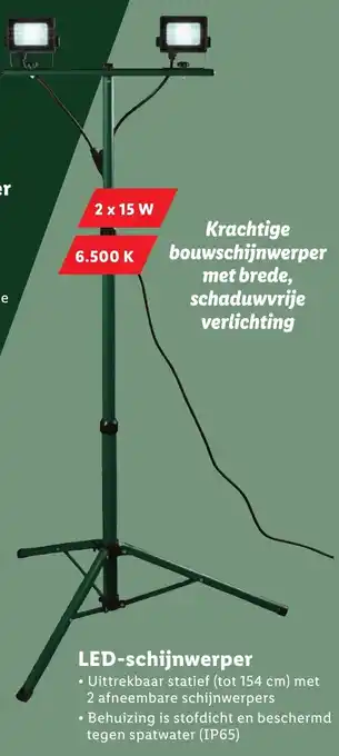 Lidl LED schijnwerper aanbieding