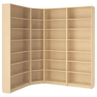 IKEA Billy boekenkast, berkenfineer, 215/135x28x237 cm aanbieding