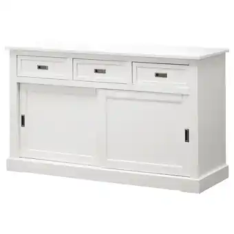 IKEA Larsfrid buffet basiselement, wit, 151x90 cm aanbieding