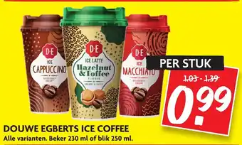 Dekamarkt Douwe egberts ice coffee aanbieding