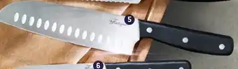 Dekamarkt Santoku mes aanbieding