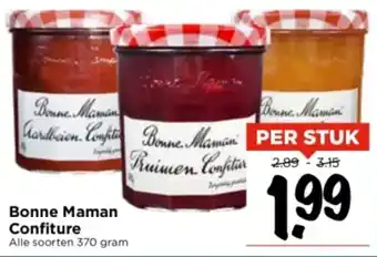Vomar Voordeelmarkt Bonne Maman Confiture aanbieding