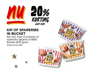 Jumbo KIP OF SPARERIBS IN BUCKET aanbieding