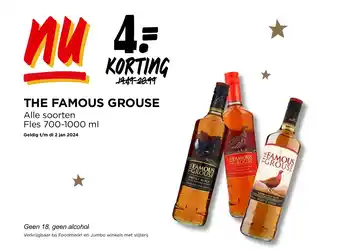 Jumbo THE FAMOUS GROUSE aanbieding