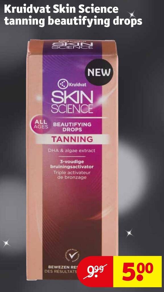Kruidvat Skin Science aanbiedingen Folderz.nl