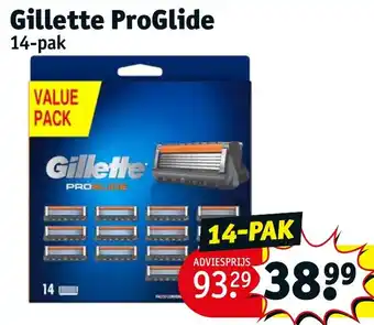 Kruidvat Gillette ProGlide aanbieding