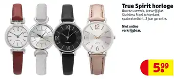 Kruidvat True Spirit horloge aanbieding