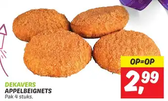 Dekamarkt APPELBEIGNETS aanbieding