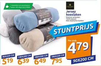 Action Jersey hoeslaken aanbieding