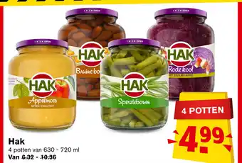 Hoogvliet Hak aanbieding