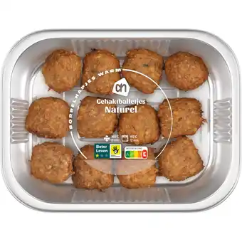 Albert Heijn Ah gehaktballetjes naturel aanbieding